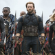 Captain America (Chris Evans) and Black Widow (Scarlett Johansson) retreat to Wakanda with Black Panther (Chadwick Boseman) in Avengers: Infinity War.